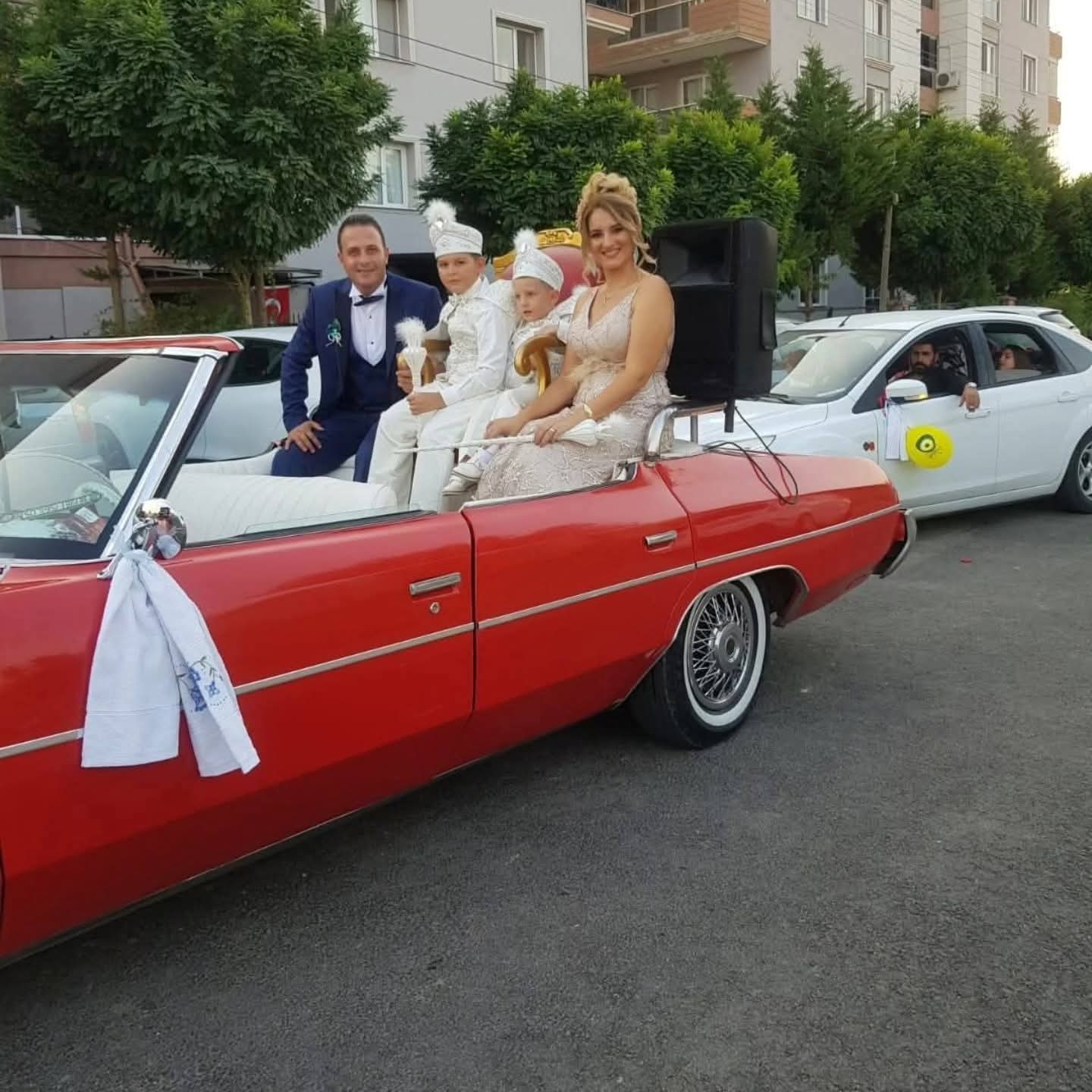 Sünnet arabası yan görünüm